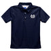 Utah State Aggies USU Embroidered Navy Short Sleeve Polo Box Shirt