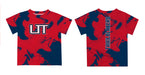 Utah Tech University Trailblazers Vive La Fete Marble Boys Game Day Red Short Sleeve Tee - Vive La Fête - Online Apparel Store