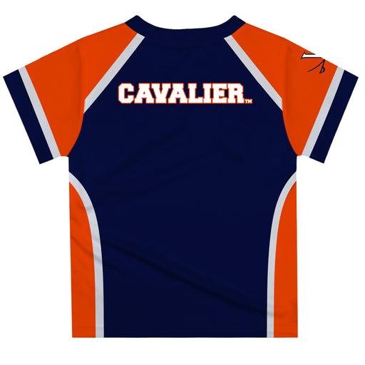 Virginia Cavaliers Navy and Orange Boys Tee Shirt SS - Vive La Fête - Online Apparel Store
