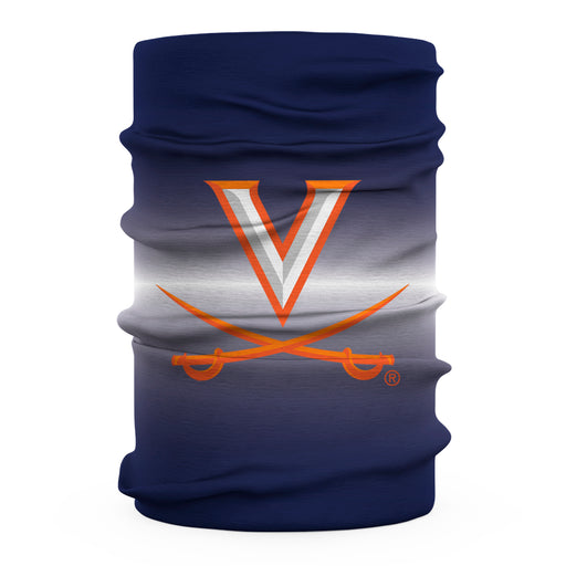 Virginia Cavaliers Neck Gaiter Degrade Blue and White - Vive La Fête - Online Apparel Store