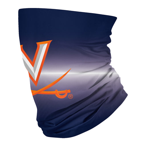 Virginia Cavaliers Neck Gaiter Degrade Blue and White - Vive La Fête - Online Apparel Store