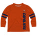 Virginia Cavaliers Stripes Orange Long Sleeve Tee Shirt - Vive La Fête - Online Apparel Store