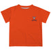 Virginia Cavaliers UVA Hand Sketched Vive La Fete Impressions Artwork Boys Orange Short Sleeve Tee Shirt