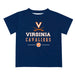 Virginia Cavaliers UVA Vive La Fete Soccer V1 Blue Short Sleeve Tee Shirt