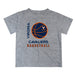 Virginia Cavaliers UVA Vive La Fete Basketball V1 Gray Short Sleeve Tee Shirt