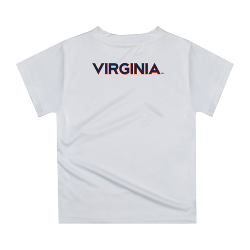 Virginia Cavaliers UVA Original Dripping Soccer Blue T-Shirt by Vive La Fete - Vive La Fête - Online Apparel Store