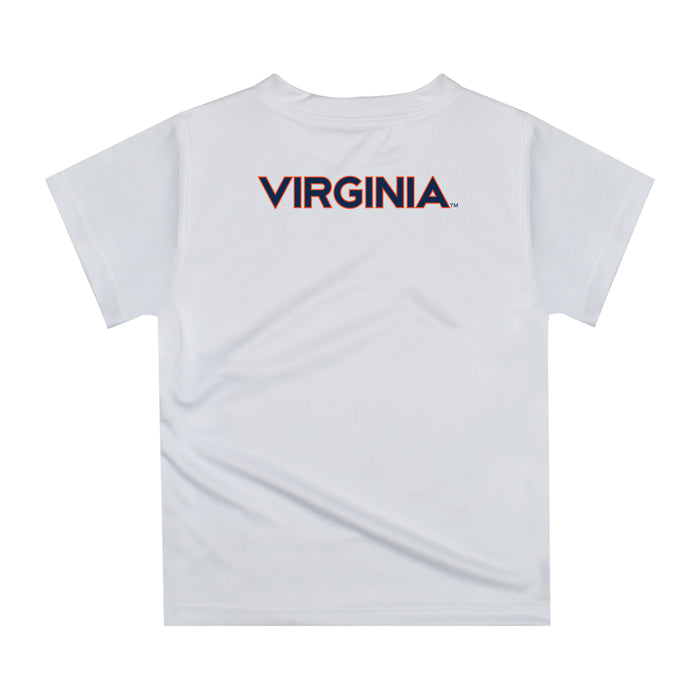 Virginia Cavaliers UVA Original Dripping Soccer Blue T-Shirt by Vive La Fete - Vive La Fête - Online Apparel Store