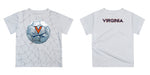 Virginia Cavaliers UVA Original Dripping Soccer Blue T-Shirt by Vive La Fete - Vive La Fête - Online Apparel Store