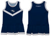 UW Wisconsin Stout Blue Devils Vive La Fete Game Day Blue Sleeveless Cheerleader Dress - Vive La Fête - Online Apparel Store