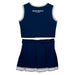 UW Wisconsin Stout Blue Devils Vive La Fete Game Day Blue Sleeveless Cheerleader Set - Vive La Fête - Online Apparel Store