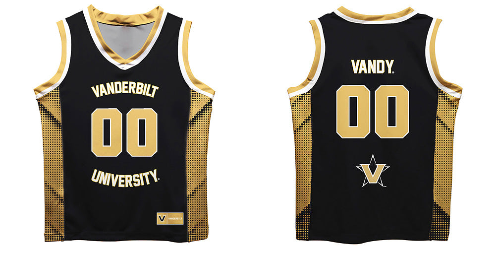 Vanderbilt University Commodores Vive La Fete Game Day Black Boys Fashion Basketball Top - Vive La Fête - Online Apparel Store