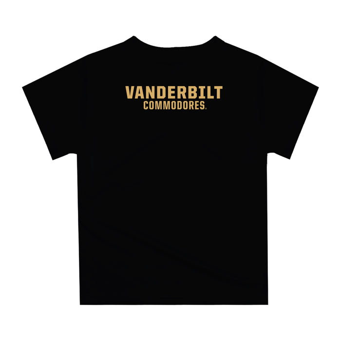 Vanderbilt University Commodores Original Dripping Football Helmet T-Shirt by Vive La Fete - Vive La Fête - Online Apparel Store