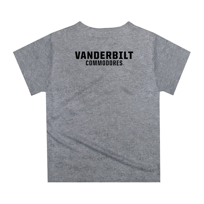 Vanderbilt University Commodores Original Dripping Football Helmet T-Shirt by Vive La Fete - Vive La Fête - Online Apparel Store