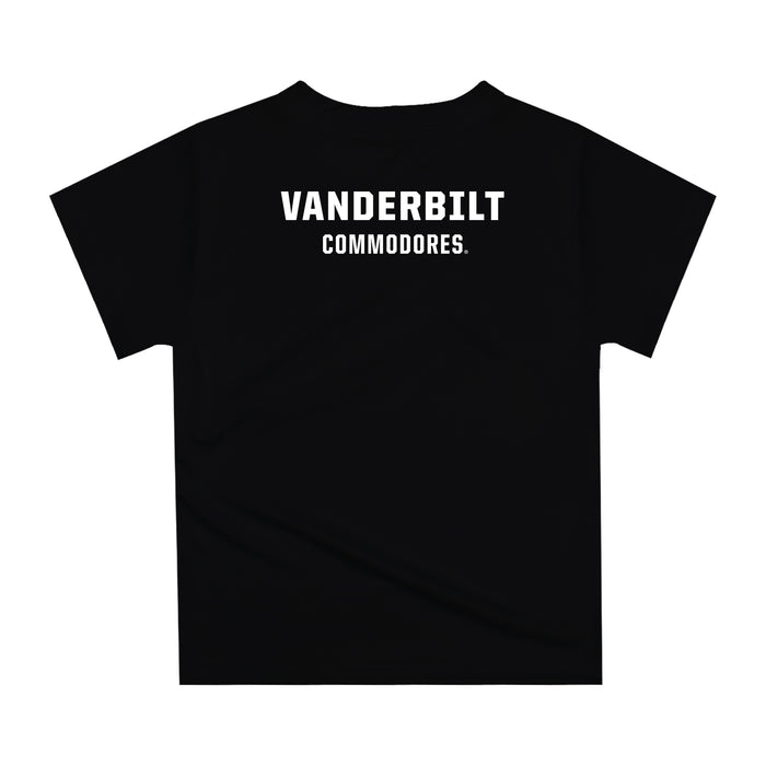 Vanderbilt University Commodores Original Dripping Basketball Gold T-Shirt by Vive La Fete - Vive La Fête - Online Apparel Store