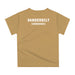 Vanderbilt University Commodores Original Dripping Basketball Gold T-Shirt by Vive La Fete - Vive La Fête - Online Apparel Store