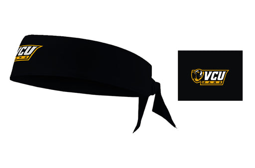 VCU Rams Virginia Commonwealth U Vive La Fete Black Head Tie Bandana - Vive La Fête - Online Apparel Store