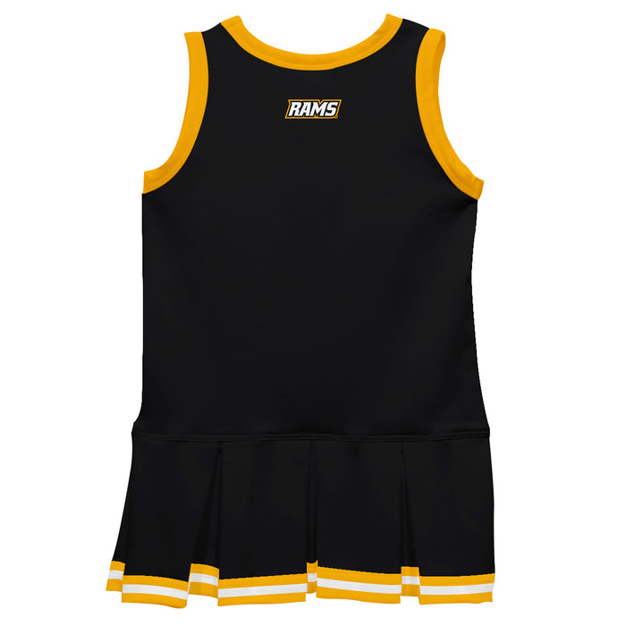VCU Rams Virginia Commonwealth University Vive La Fete Game Day Black Sleeveless Cheerleader Dress - Vive La Fête - Online Apparel Store