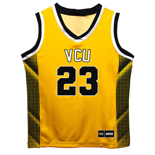 VCU Rams Virginia Commonwealth University Vive La Fete Game Day Gold Boys Fashion Basketball Top