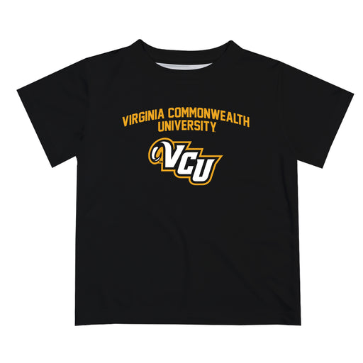 VCU Rams Virginia Commonwealth U Vive La Fete Boys Game Day V2 Black Short Sleeve Tee Shirt