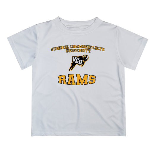 VCU Rams Virginia Commonwealth U Vive La Fete Boys Game Day V3 White Short Sleeve Tee Shirt