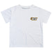 VCU Rams Virginia Commonwealth University Hand Sketched Vive La Fete Impressions Artwork Boys White Short Sleeve Tee Shi
