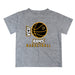 VCU Rams Virginia Commonwealth U Vive La Fete Basketball V1 Heather Gray Short Sleeve Tee Shirt