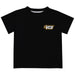 VCU Rams Virginia Commonwealth University Hand Sketched Vive La Fete Impressions Artwork Boys Black Short Sleeve Tee Shi
