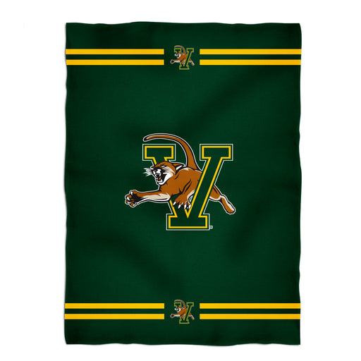 Vermont Catamounts Blanket Solid Green - Vive La Fête - Online Apparel Store