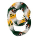 Vermont Catamounts Vive La Fete All Over Logo Game Day Collegiate Women Ultra Soft Knit Infinity Scarf