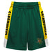 Vermont Catamounts Vive La Fete Game Day Green Stripes Boys Solid Gold Athletic Mesh Short
