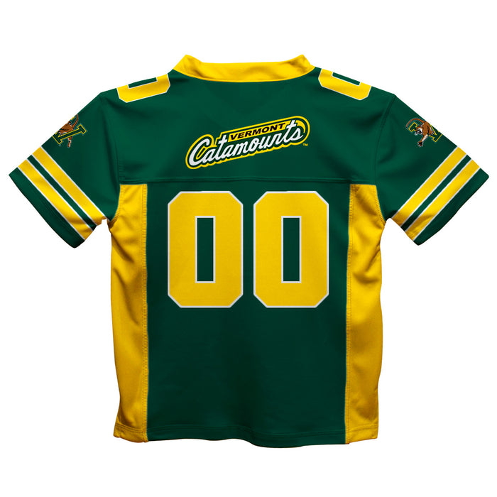 Vermont Catamounts Vive La Fete Game Day Green Boys Fashion Football T-Shirt - Vive La Fête - Online Apparel Store