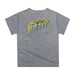 Vermont Catamounts Original Dripping Basketball Heather Gray T-Shirt by Vive La Fete - Vive La Fête - Online Apparel Store