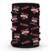 Valdosta State Blazers Neck Gaiter Black All Over Logo V - Vive La Fête - Online Apparel Store