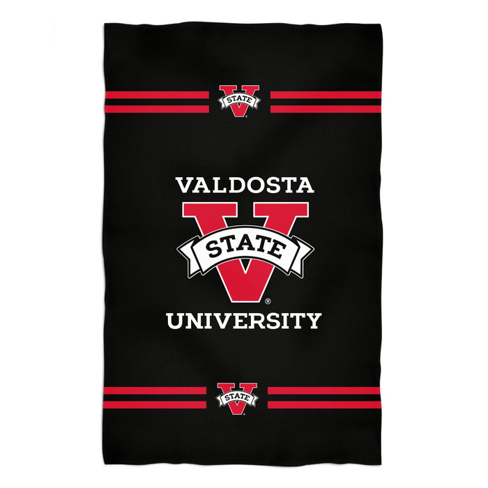 Valdosta Blazers Vive La Fete Game Day Absorvent Premium Black Beach Bath Towel 51 x 32" Logo and Stripes" - Vive La Fête - Online Apparel Store