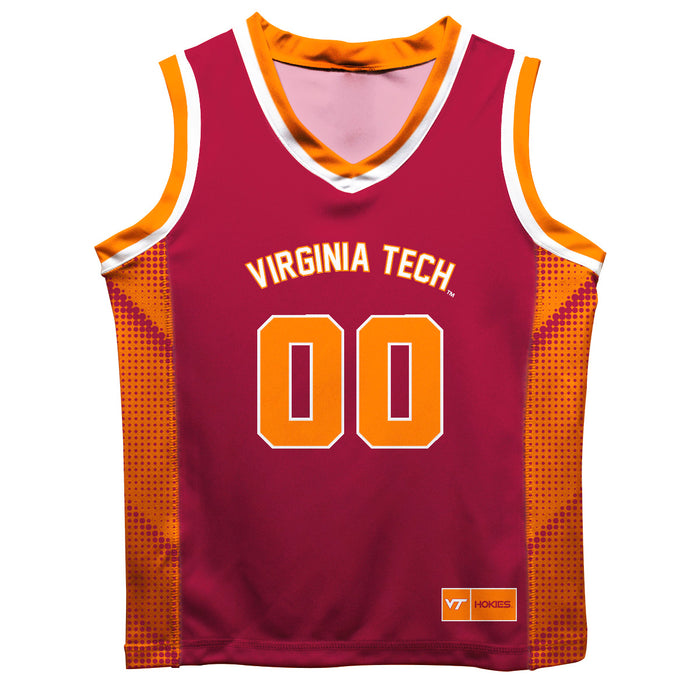 Virginia Tech Hokies Vive La Fete Game Day Maroon Boys Fashion Basketball Top