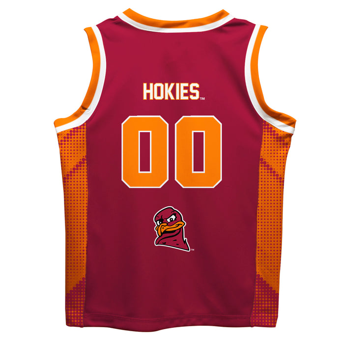 Virginia Tech Hokies Vive La Fete Game Day Maroon Boys Fashion Basketball Top - Vive La Fête - Online Apparel Store