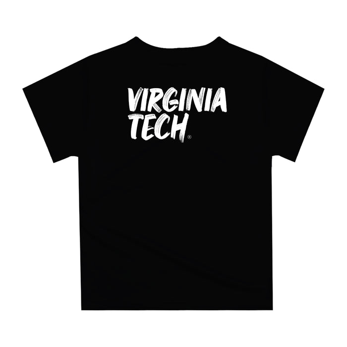 Virginia Tech Hokies VT  Original Dripping Football Helmet T-Shirt by Vive La Fete - Vive La Fête - Online Apparel Store