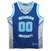 Washburn Ichabods Vive La Fete Game Day Blue Boys Fashion Basketball Top