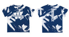 Washburn Ichabods Vive La Fete Boys Game Day Blue Short Sleeve Tee Paint Brush - Vive La Fête - Online Apparel Store