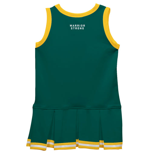 Wayne State Warriors Vive La Fete Game Day Green Sleeveless Cheerleader Dress - Vive La Fête - Online Apparel Store