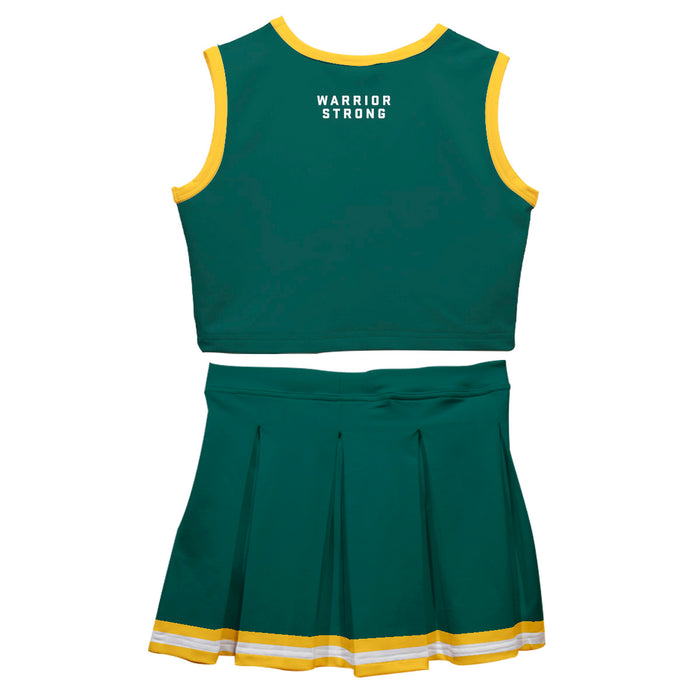 Wayne State Warriors Vive La Fete Game Day Green Sleeveless Cheerleader Set - Vive La Fête - Online Apparel Store