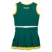 Wayne State Warriors Vive La Fete Game Day Green Sleeveless Cheerleader Set - Vive La Fête - Online Apparel Store