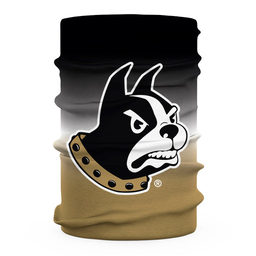 Wofford Terriers Neck Gaiter Degrade Black and Gold - Vive La Fête - Online Apparel Store