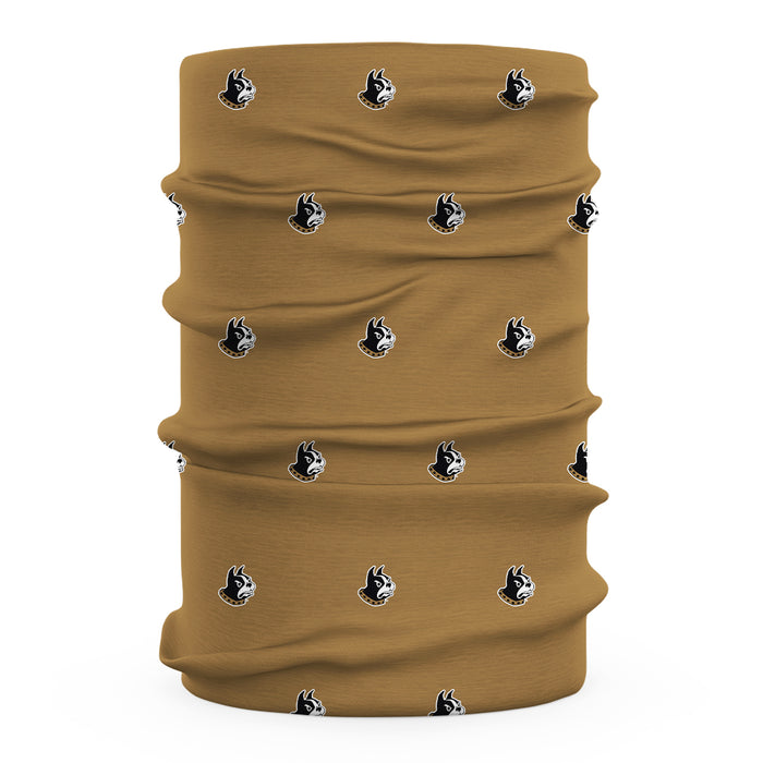 Wofford Terriers Vive La Fete All Over Logo Game Day Collegiate Face Cover Soft 4-Way Stretch Two Ply Neck Gaiter - Vive La Fête - Online Apparel Store