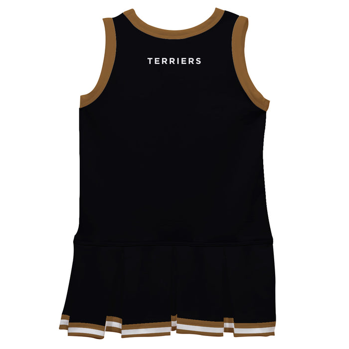 Wofford Terriers Vive La Fete Game Day Black Sleeveless Cheerleader Dress - Vive La Fête - Online Apparel Store