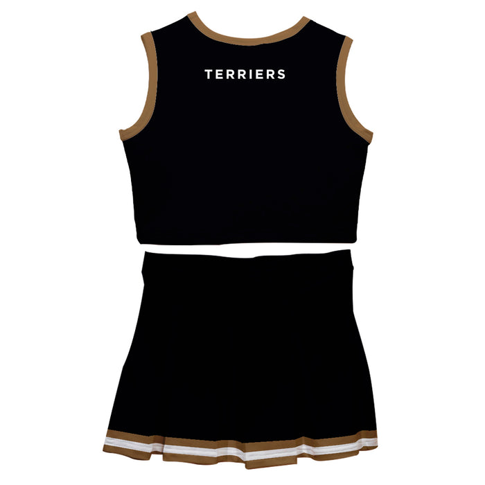 Wofford Terriers Vive La Fete Game Day Black Sleeveless Cheerleader Set - Vive La Fête - Online Apparel Store
