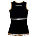 Wofford Terriers Vive La Fete Game Day Black Sleeveless Cheerleader Set - Vive La Fête - Online Apparel Store