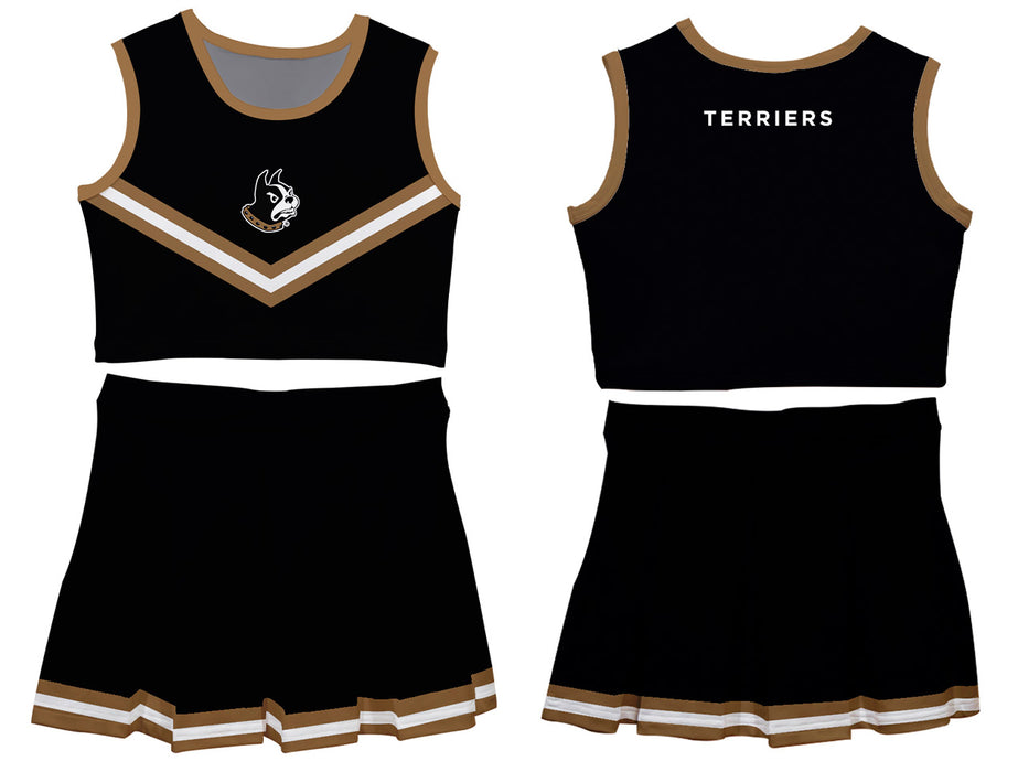Wofford Terriers Vive La Fete Game Day Black Sleeveless Cheerleader Set - Vive La Fête - Online Apparel Store
