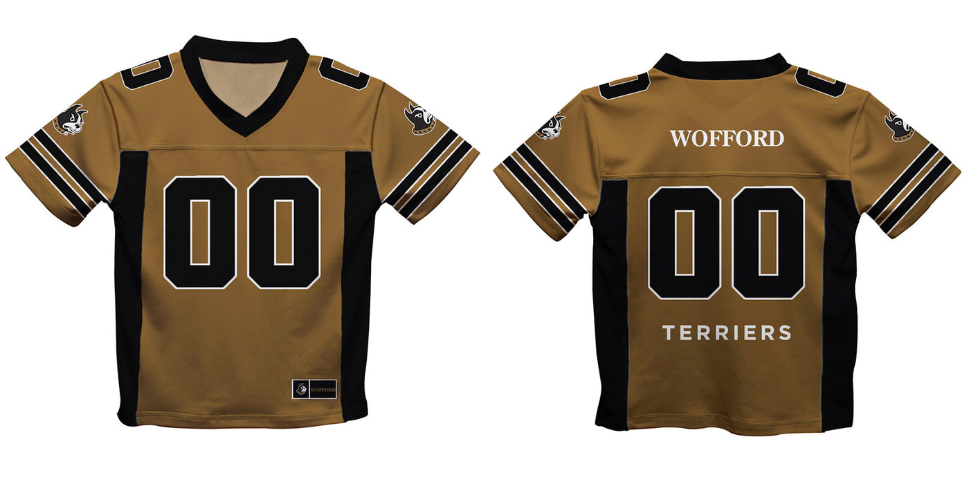 Wofford Terriers Vive La Fete Game Day Gold Boys Fashion Football T-Shirt - Vive La Fête - Online Apparel Store