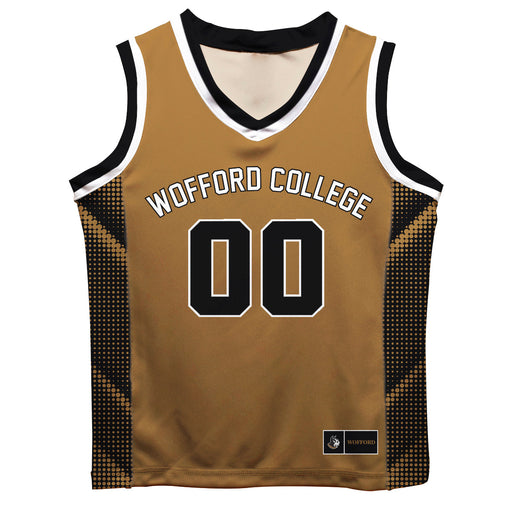 Wofford Terriers Vive La Fete Game Day Gold Boys Fashion Basketball Top